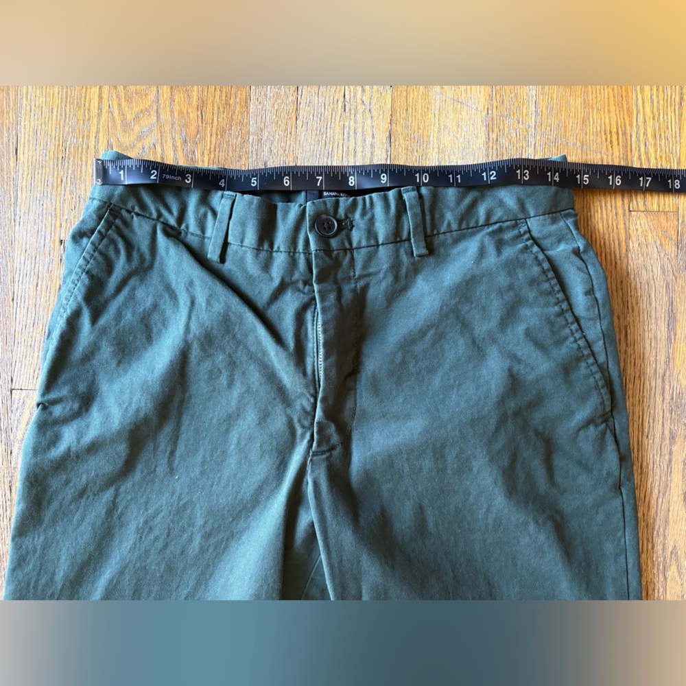 Banana Republic Dark Green Chinos